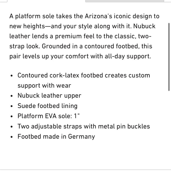 Birkenstock Arizona Papillio Flex Platform Sandals Size 6 NWT - Picture 12 of 13